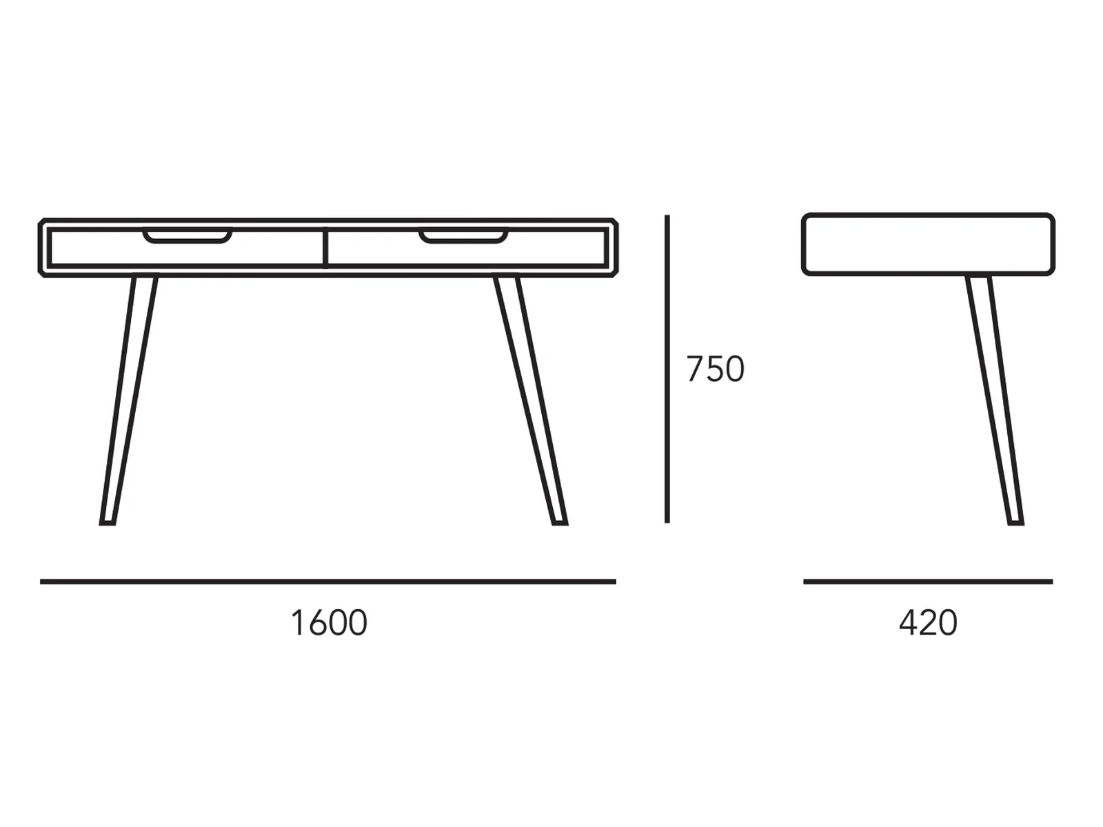 Abessi Dressing Table — photo 3
